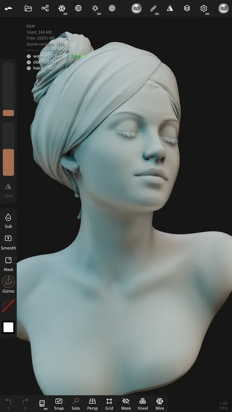 Nomad Sculpt screenshot 1