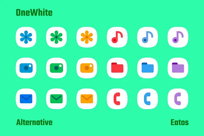 OneWhite - Icon Pack screenshot 1