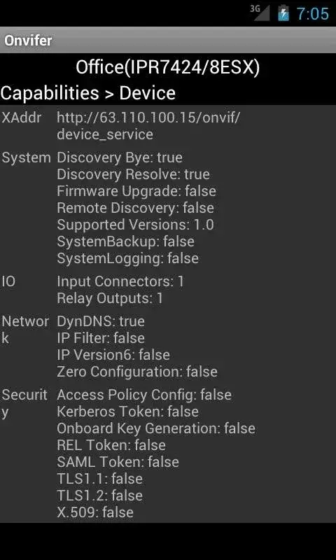 Onvier - IP Camera Monitor screenshot 1