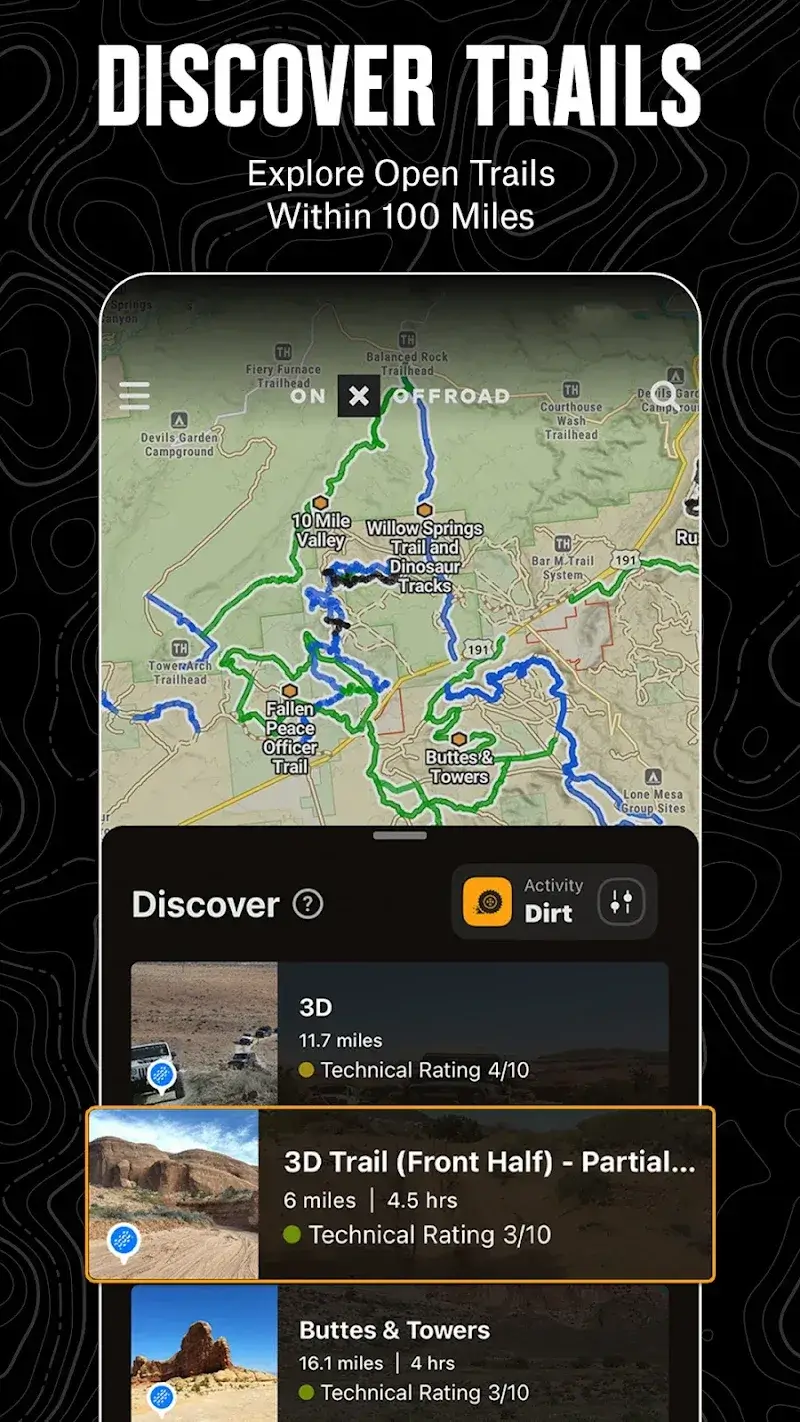 onX Offroad screenshot 1