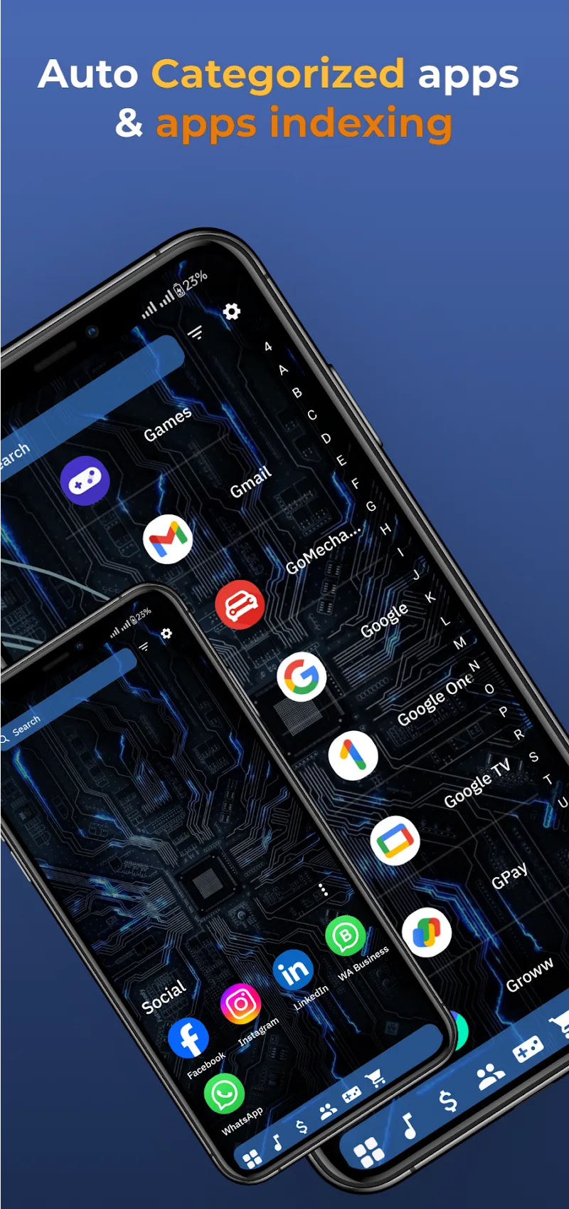 Orbit Launcher - Scifi Theme screenshot 1