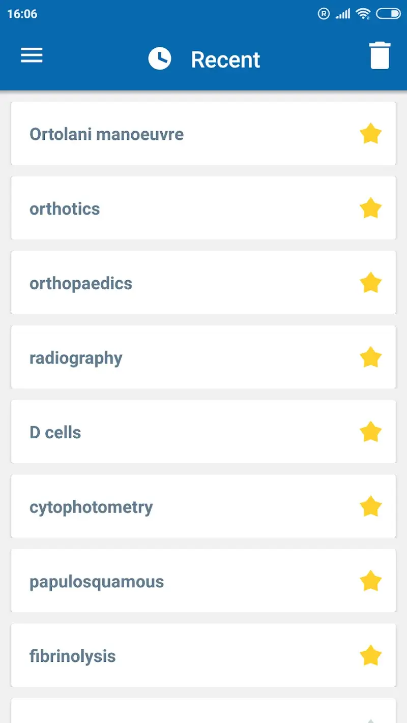 Oxford Medical Dictionary screenshot 1