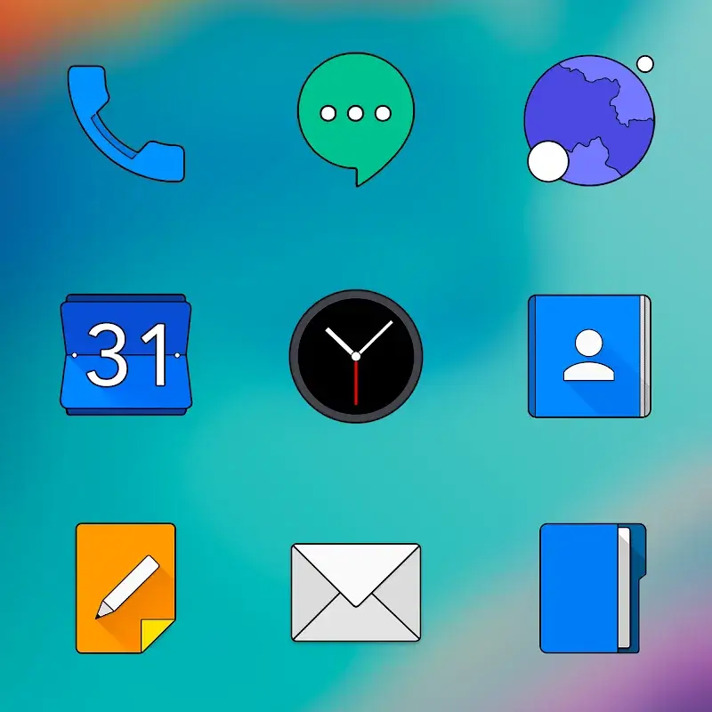 Oxigen HD - Icon Pack screenshot 1