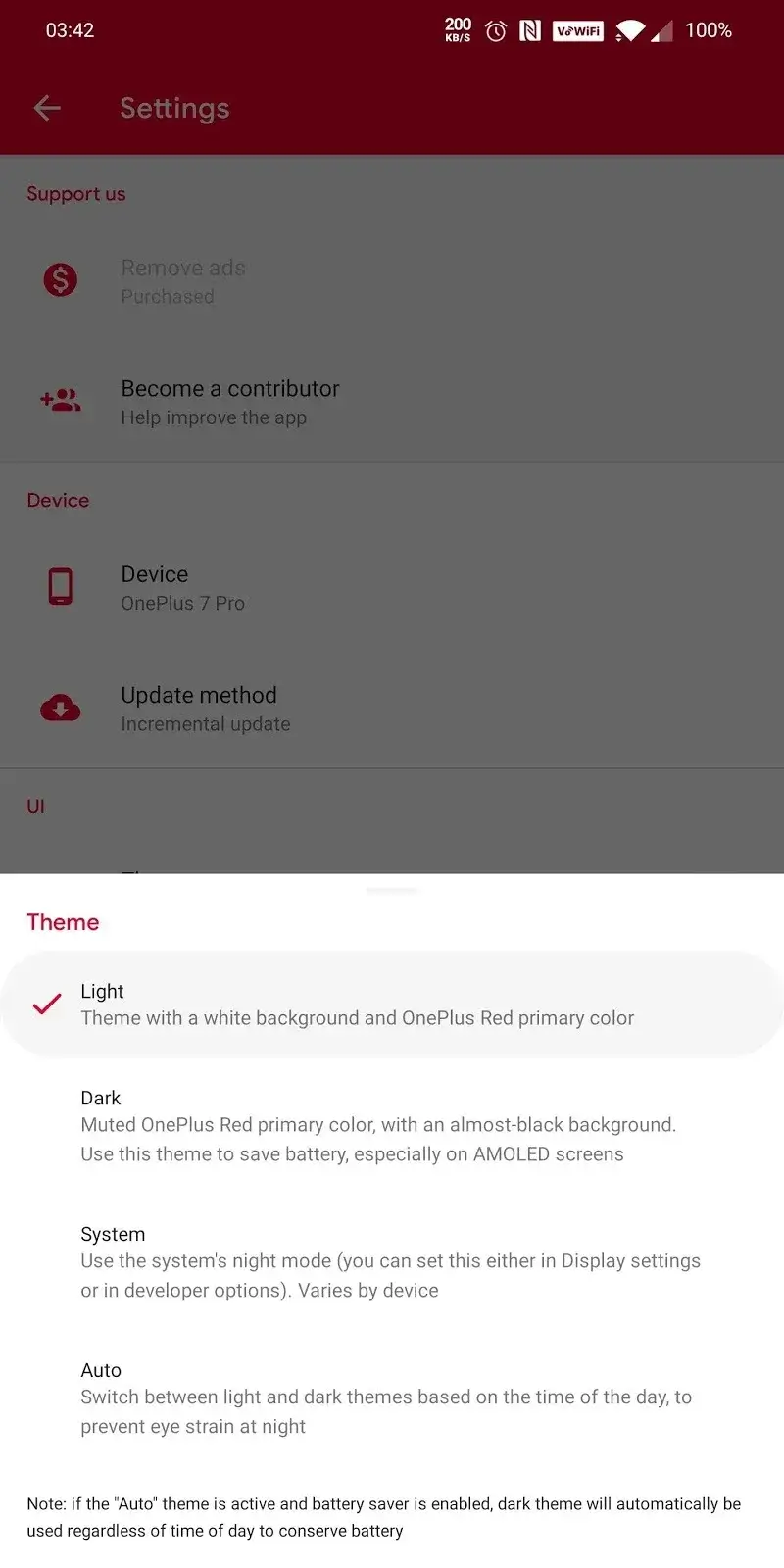 Oxygen Updater screenshot 1