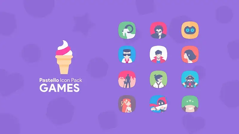 Pastello: Pastel Icon Pack screenshot 1