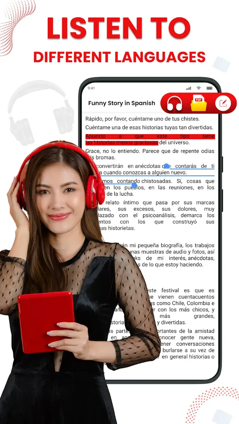 PDF Speaker screenshot 1