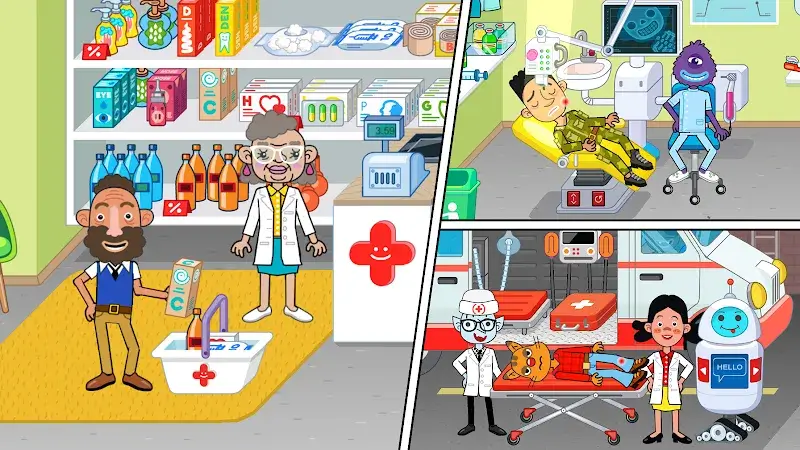 Pepi Hospital: Learn & Care screenshot 1