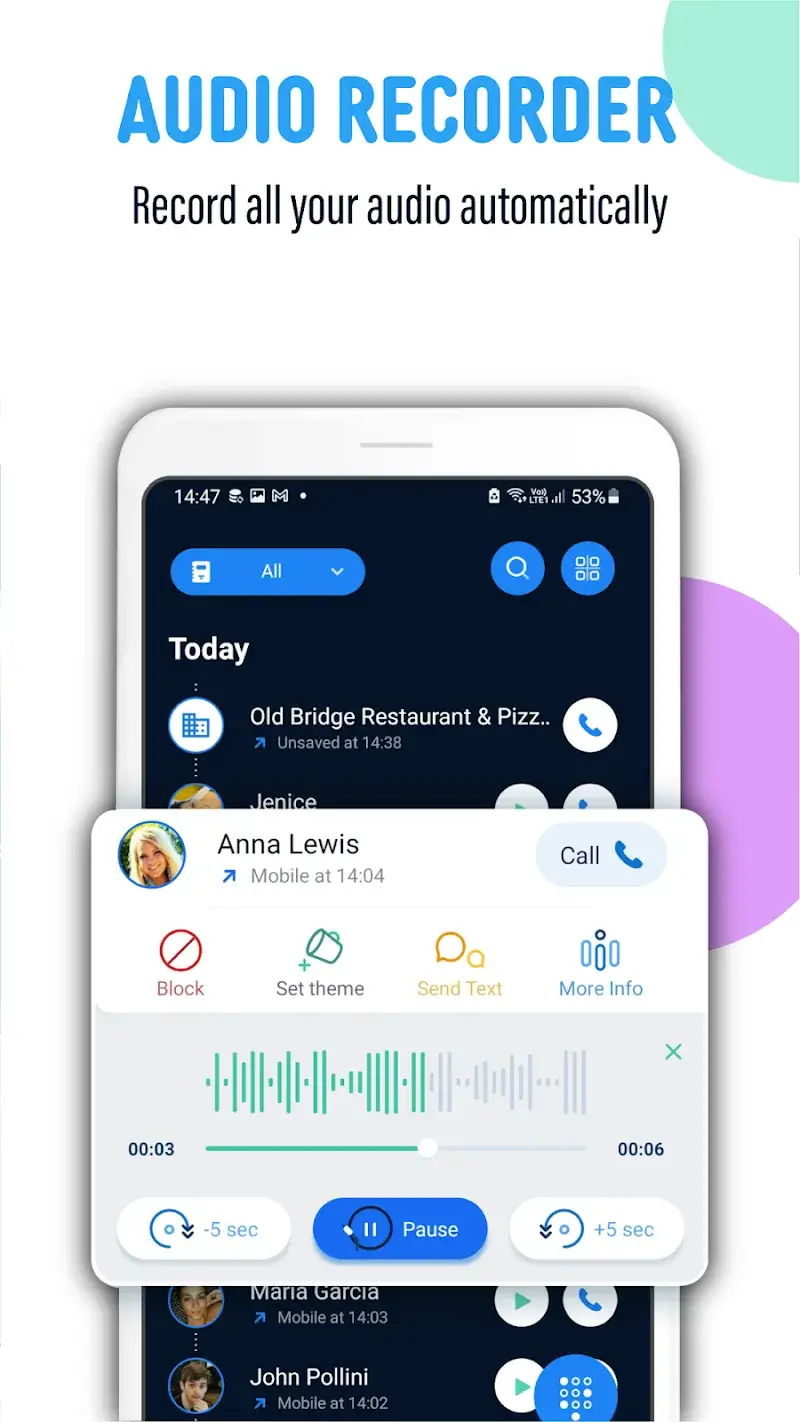Phone Dialer (#XPhone) screenshot 1