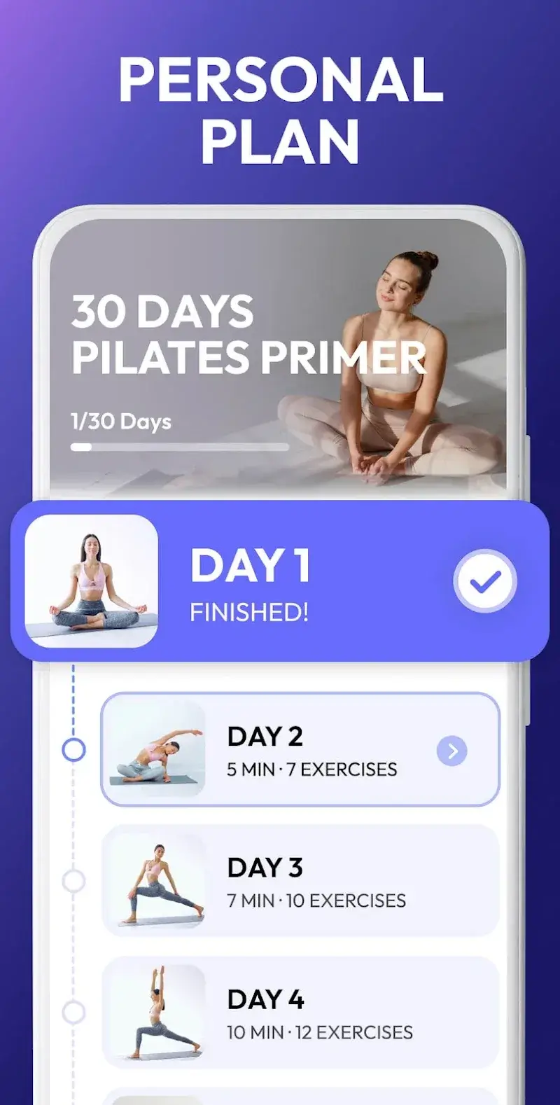 Pilates Workout at Home screenshot 1