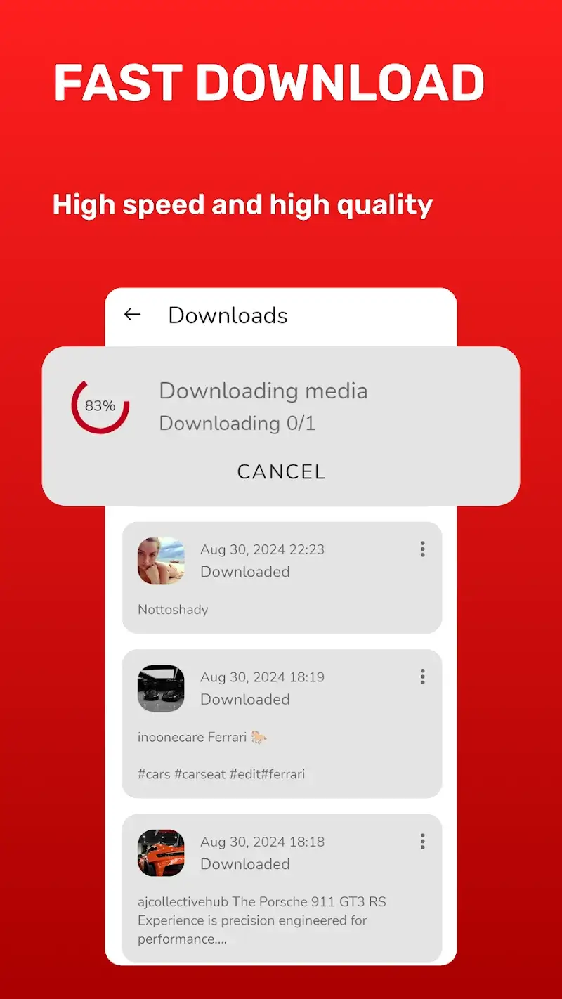 Pinterest Video Downloader (Pinget) screenshot 1