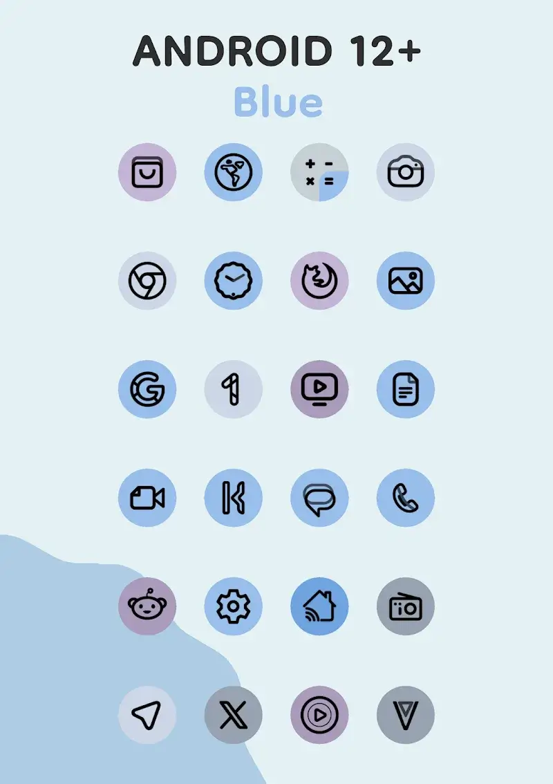 Pix Material Expressive Icons screenshot 1