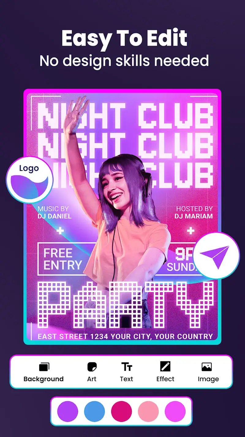 Poster Maker - Flyer Maker screenshot 1