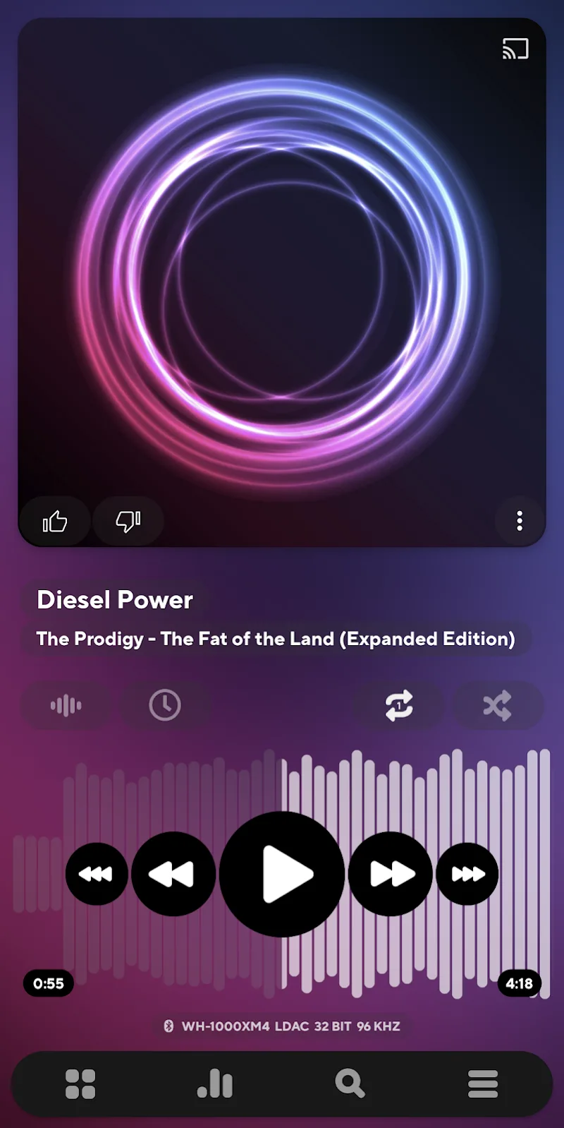 Poweramp Music Player screenshot 1