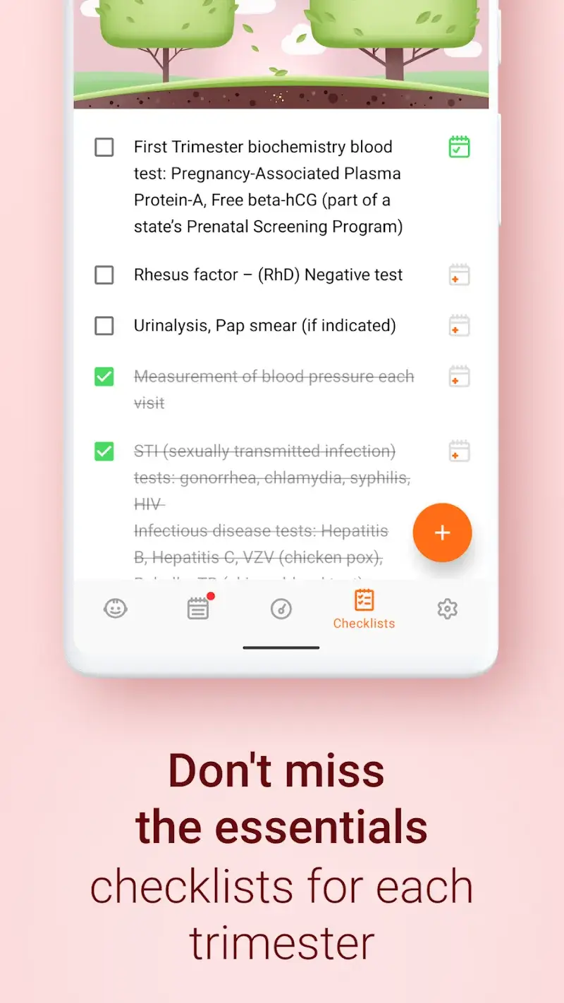 Pregnancy Tracker screenshot 1