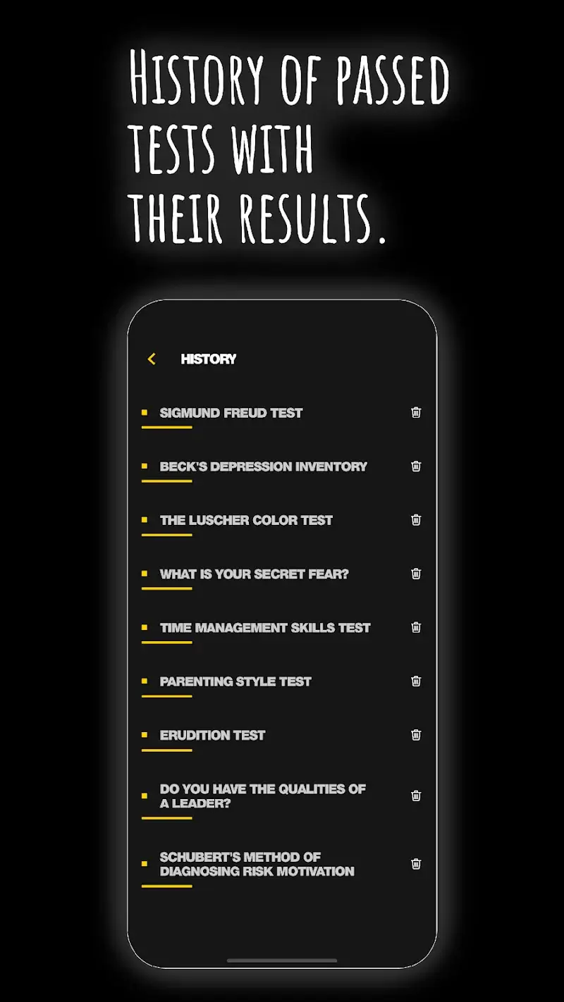 Psychological tests. screenshot 1