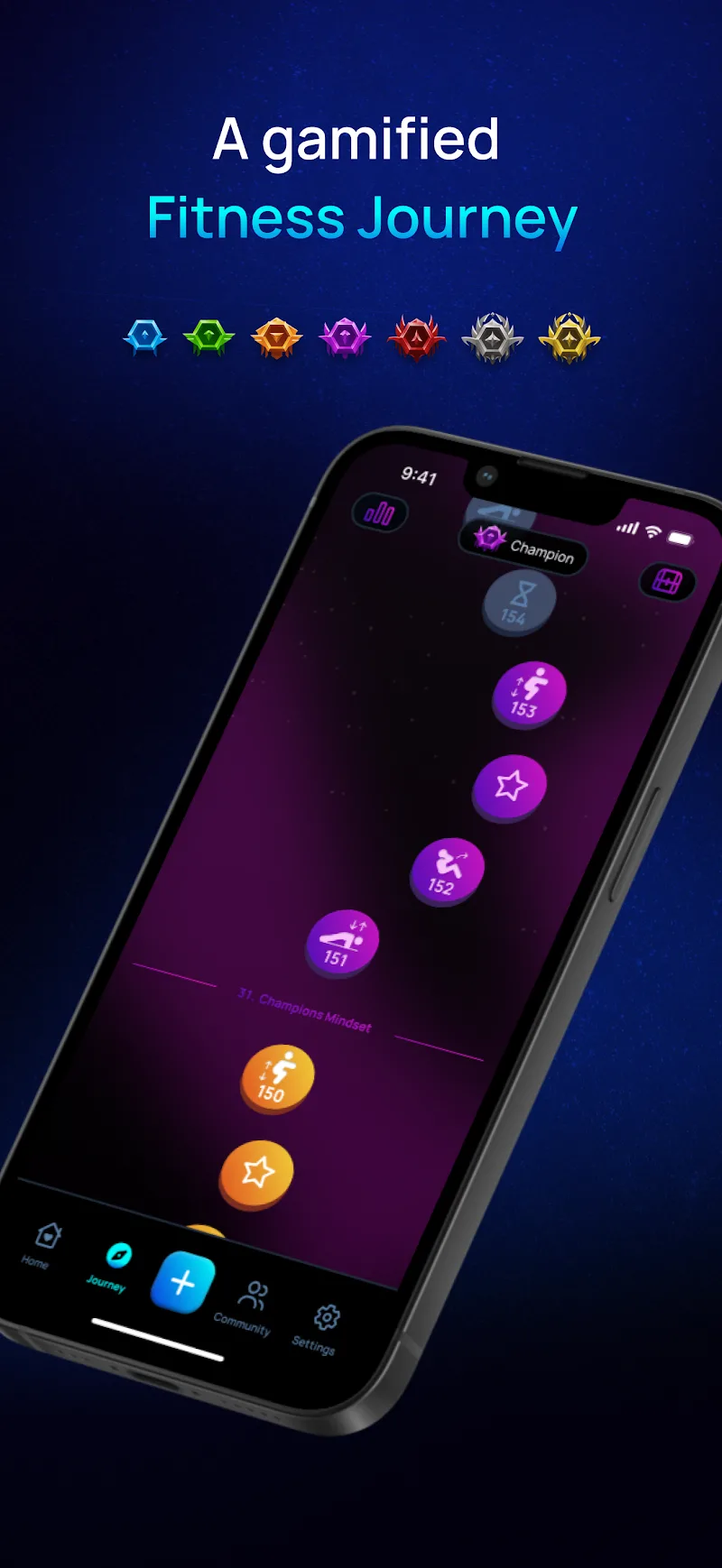 Pushscroll: Screen-Time Gym screenshot 1