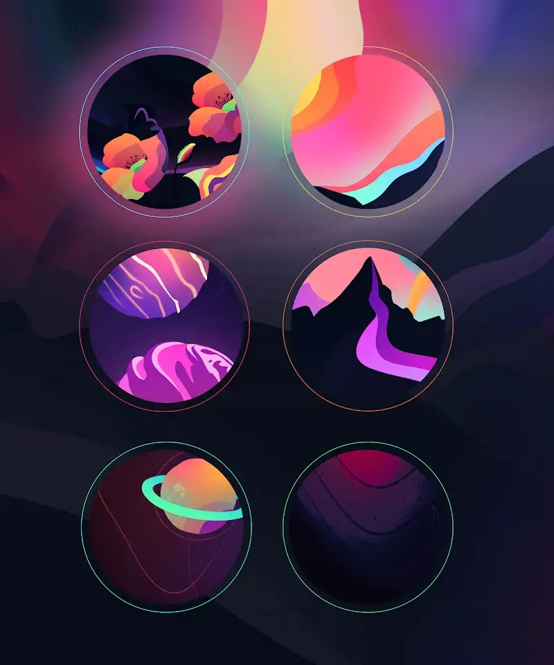 Radient Icons screenshot 1