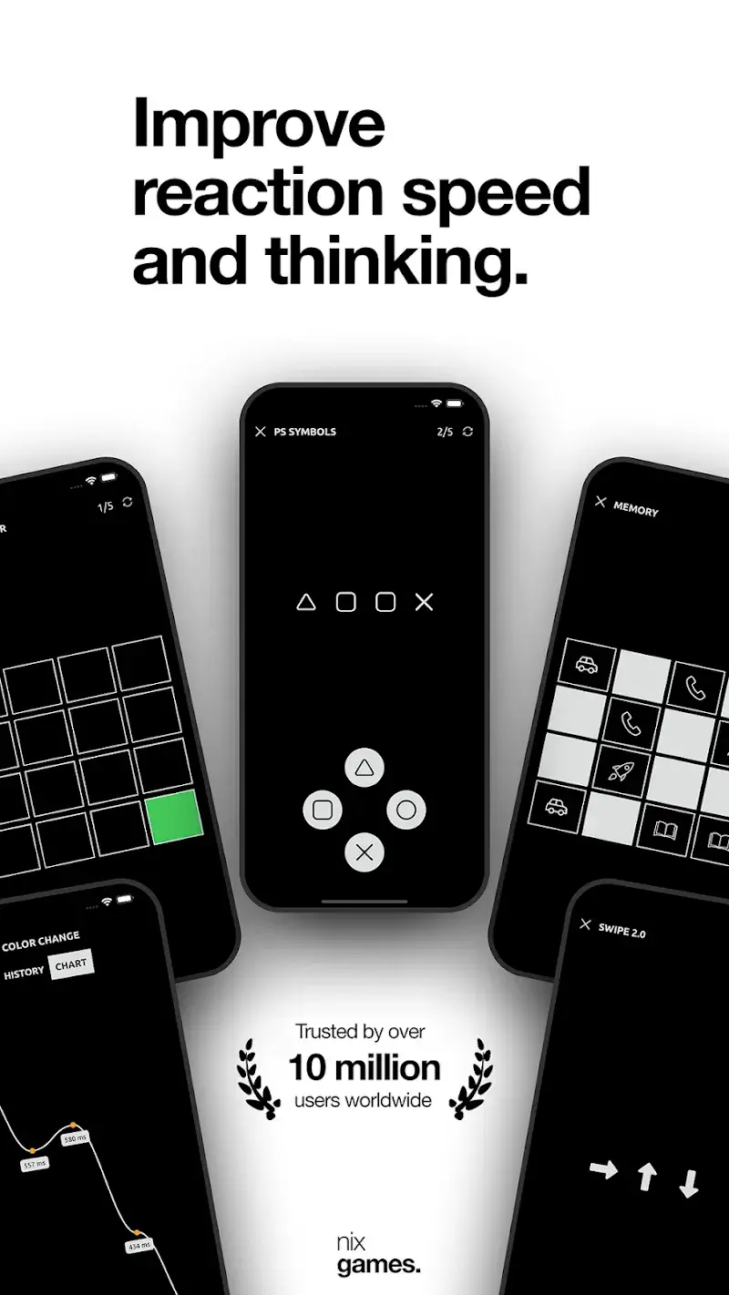 Reaction training screenshot 1