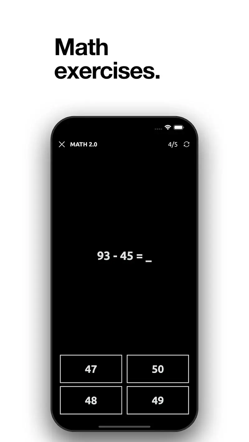 Reaction training screenshot 1