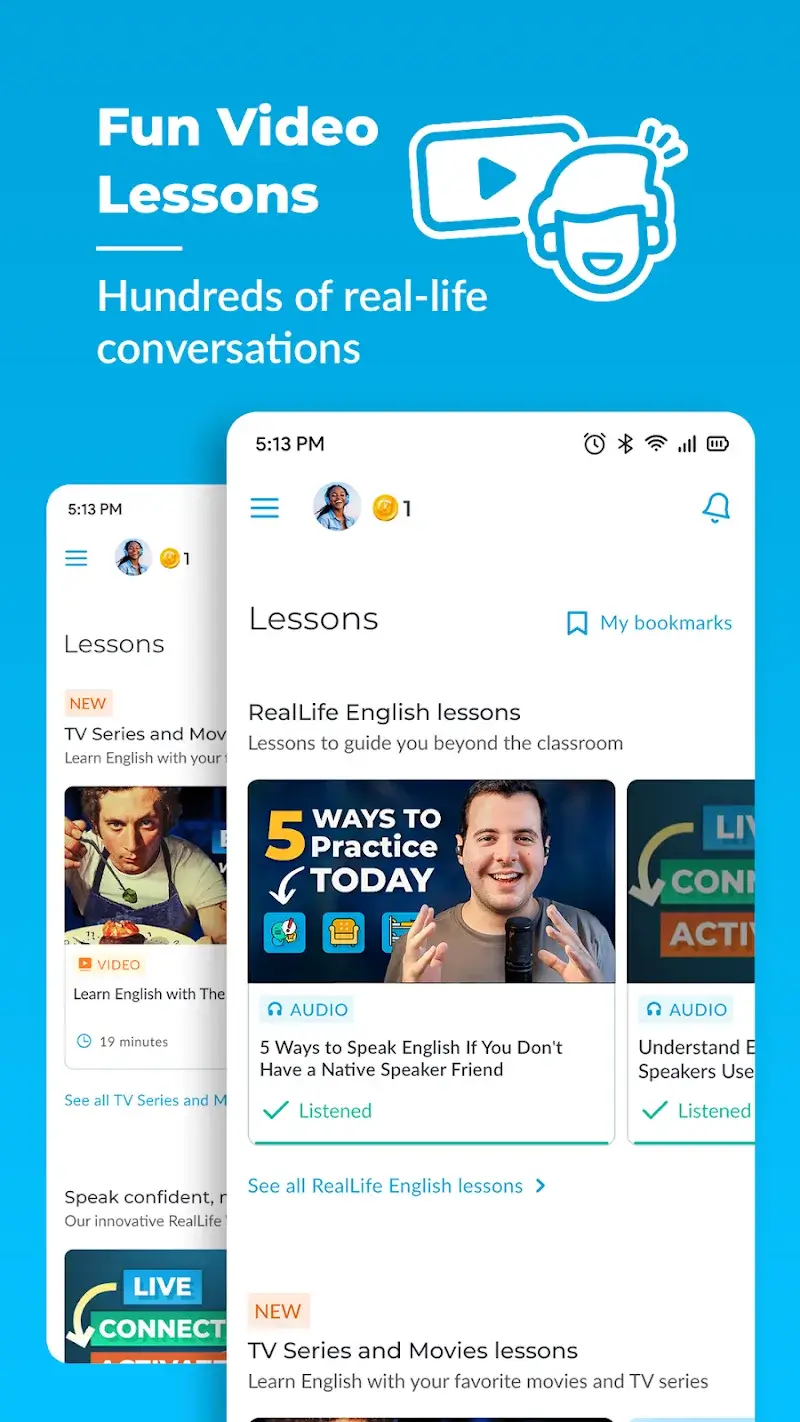 RealLife: Speak, Learn English screenshot 1