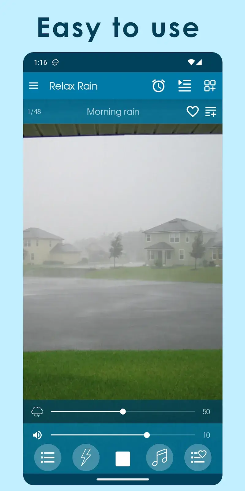 Relax Rain screenshot 1