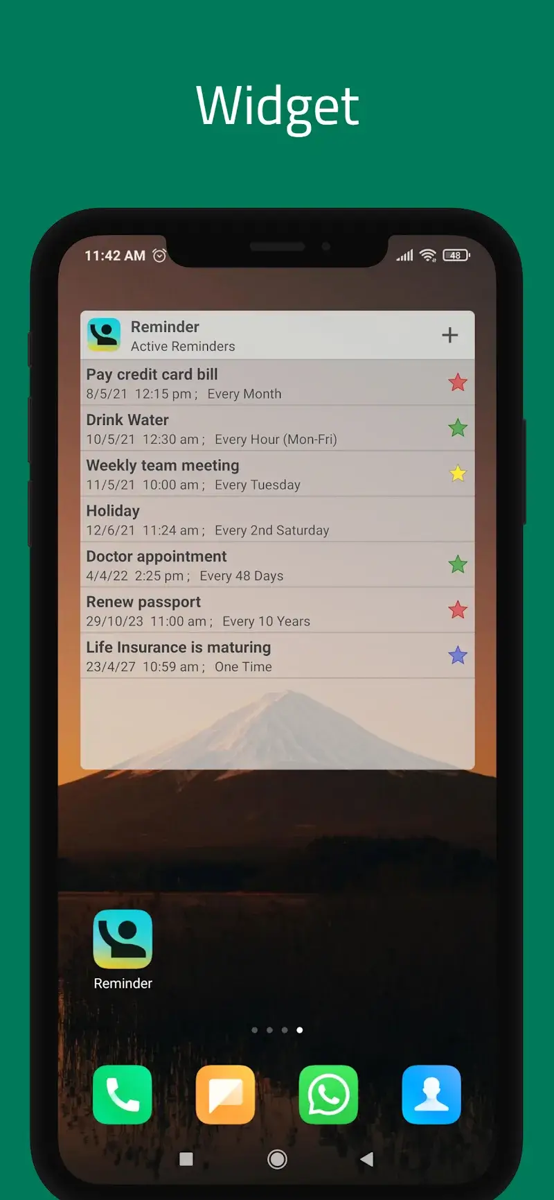Reminder Pro screenshot 1