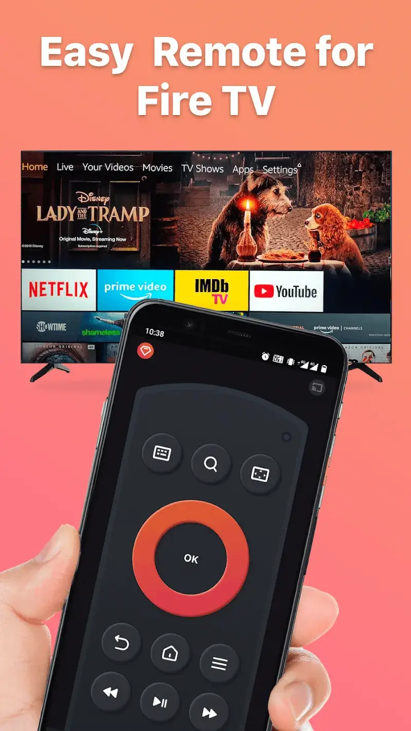 Remote for Fire TV & FireStick (Fire Remote) screenshot 1