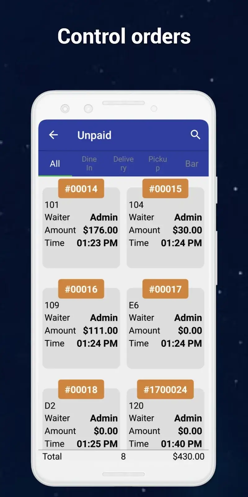 WnO POS screenshot 1
