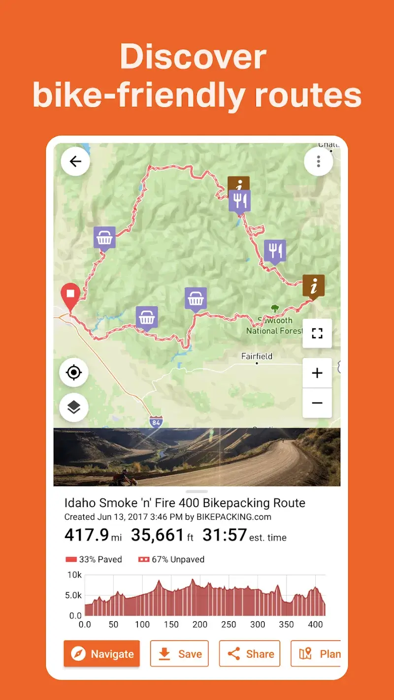 Ride with GPS screenshot 1
