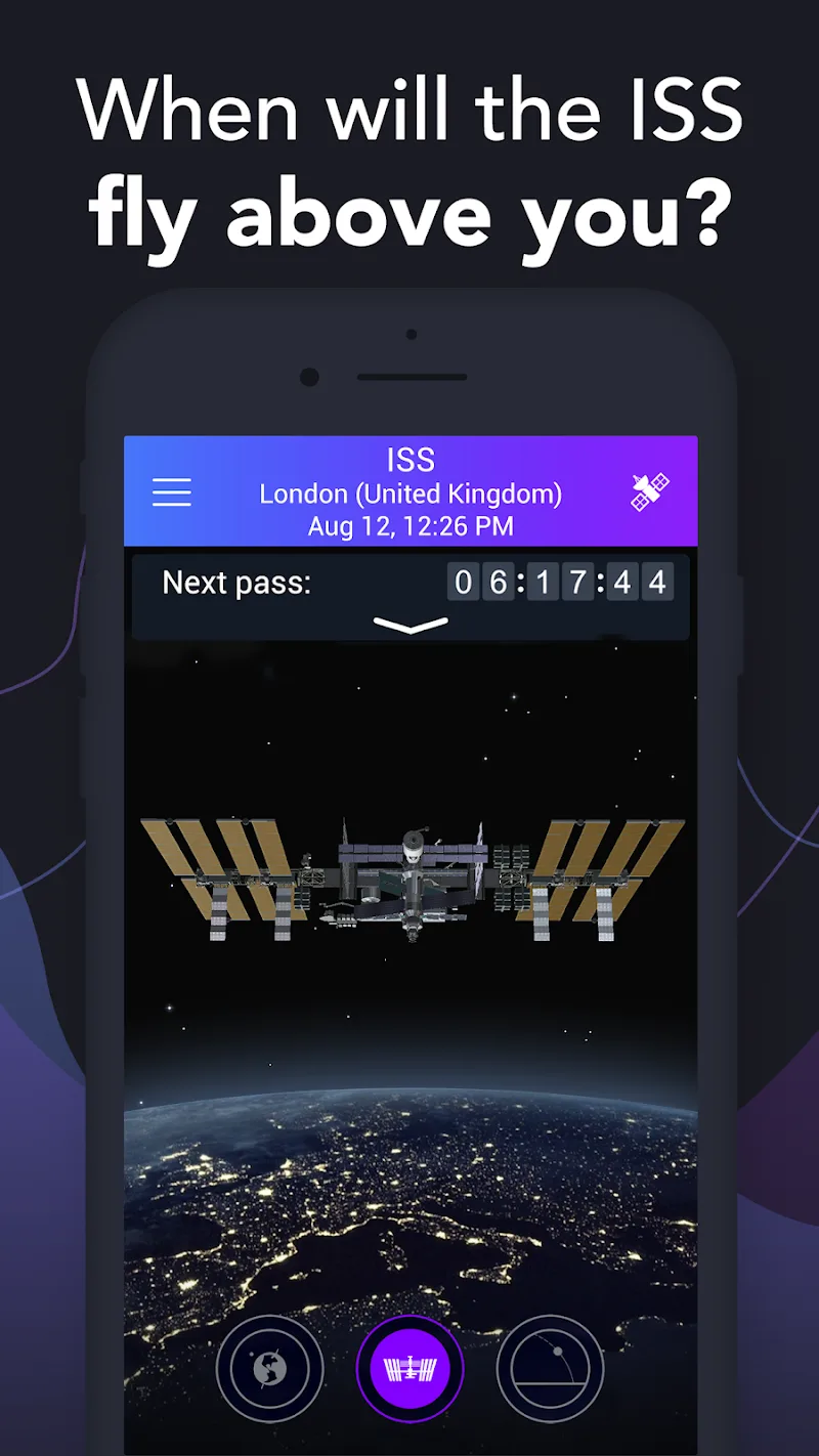 Satellite Tracker by Star Walk screenshot 1