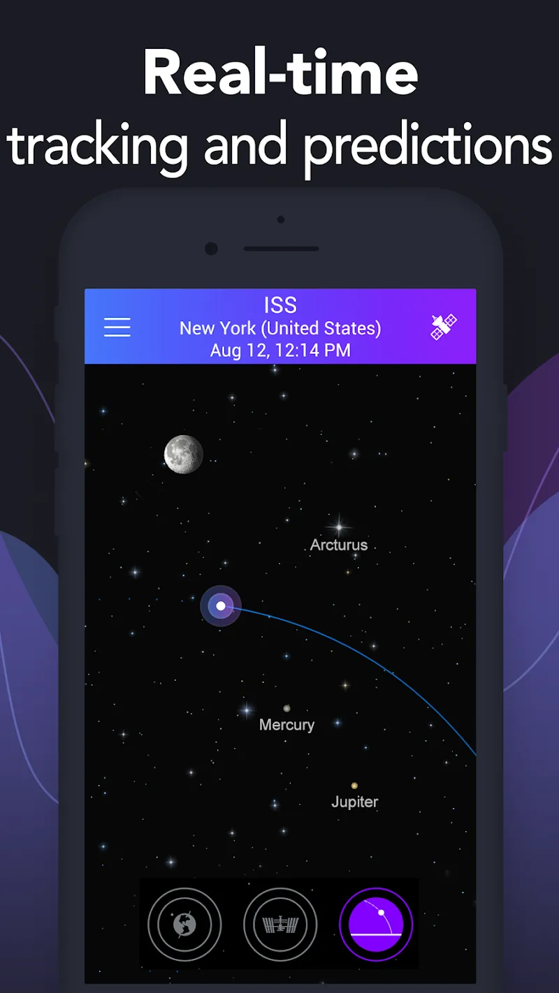 Satellite Tracker by Star Walk screenshot 1