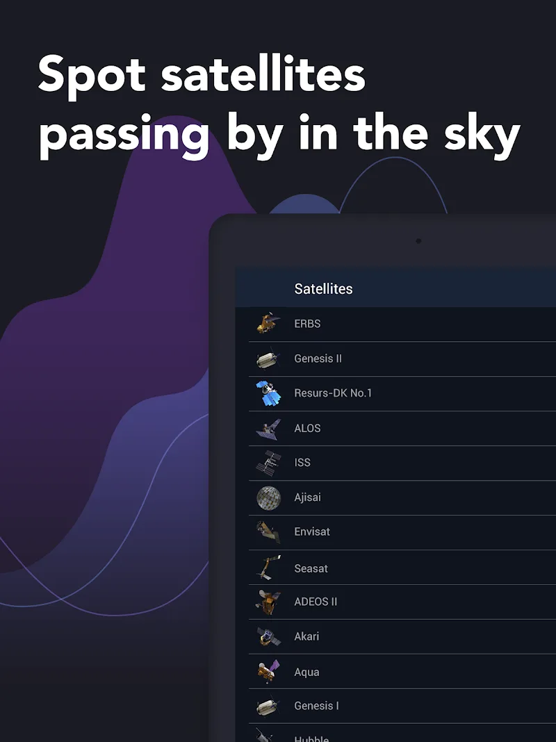 Satellite Tracker by Star Walk screenshot 1