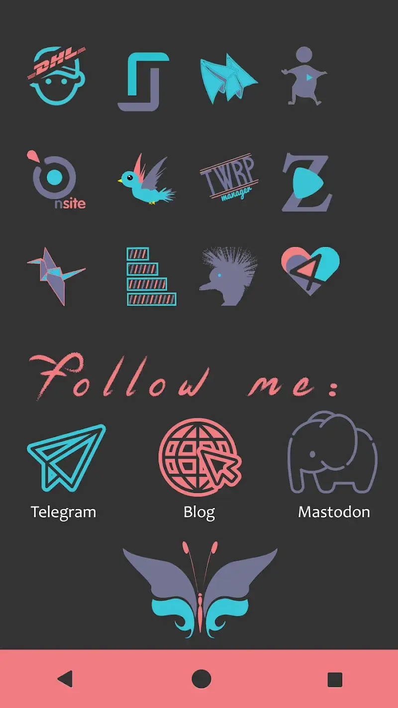 Sinfonia Icon Pack Pure design screenshot 1