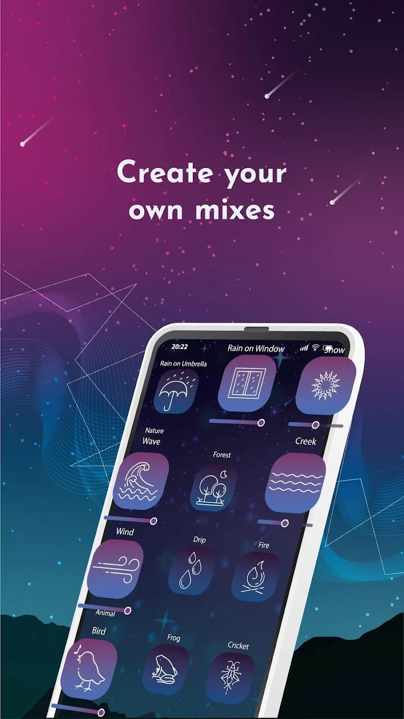 Sleep Sounds - relaxing sounds screenshot 1