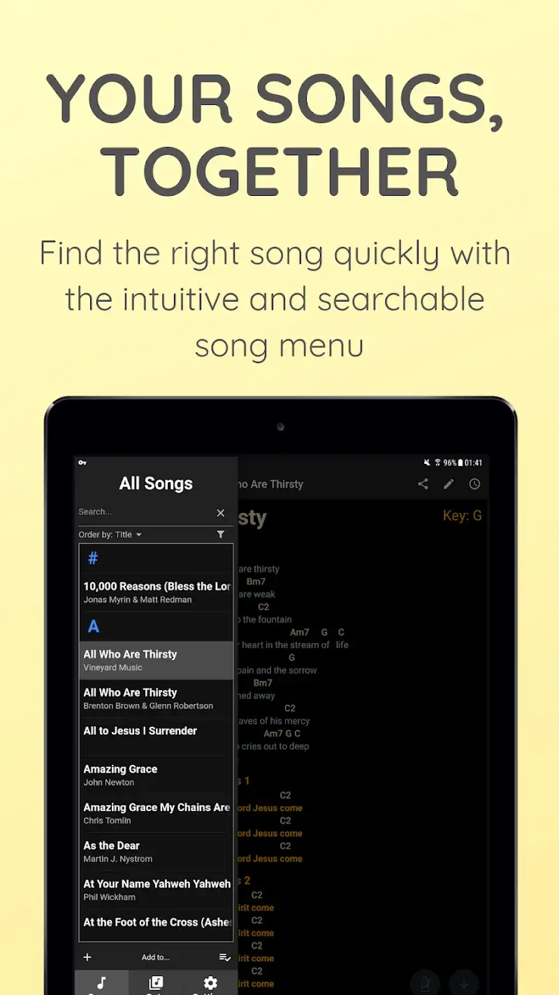 SongbookPro screenshot 1
