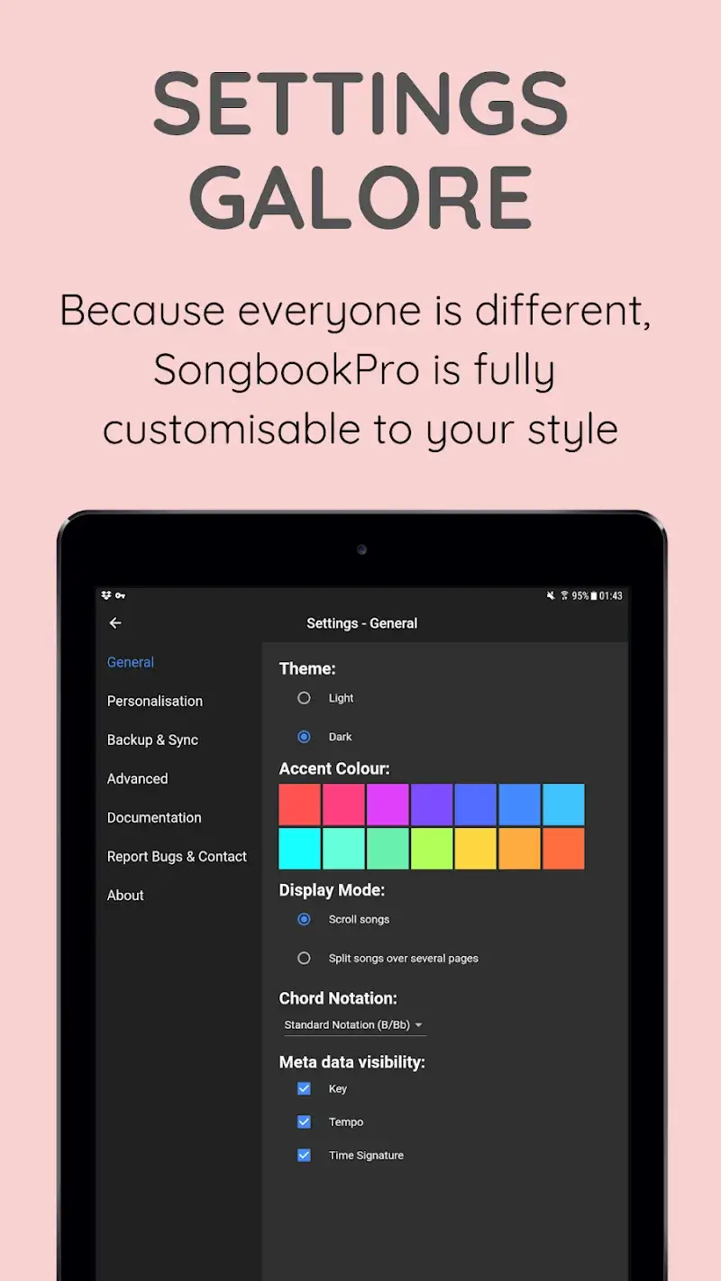 SongbookPro screenshot 1