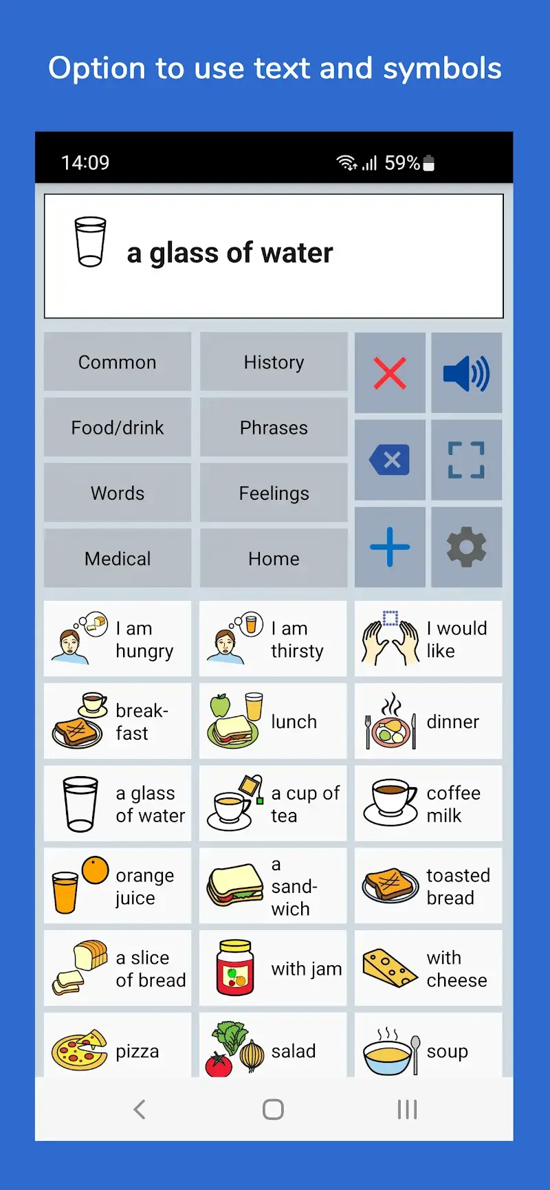 Speech Assistant AAC screenshot 1