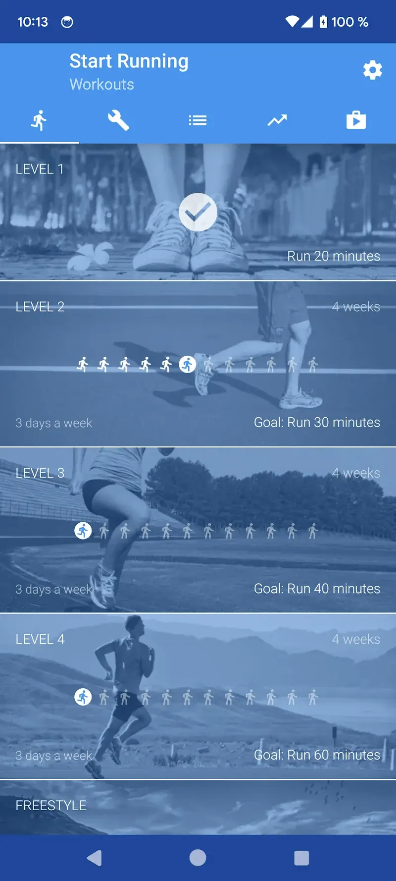 Start Running screenshot 1