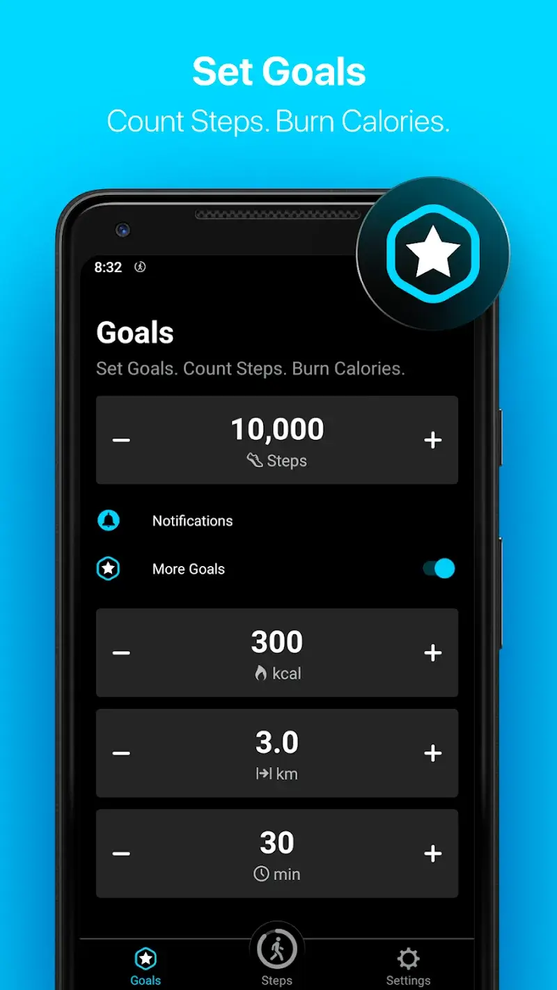 StepsApp – Step Counter screenshot 1