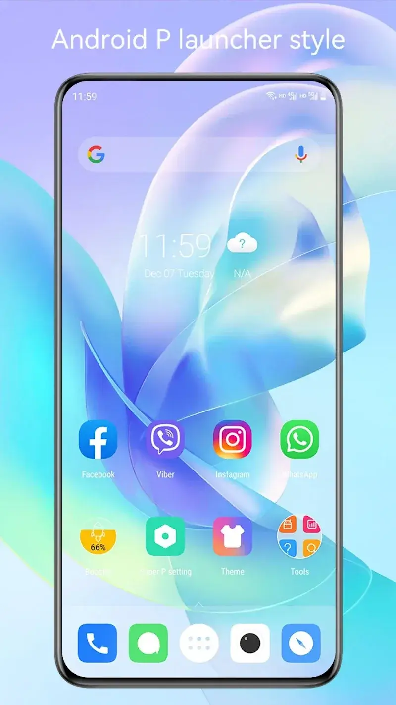 Super P Launcher screenshot 1