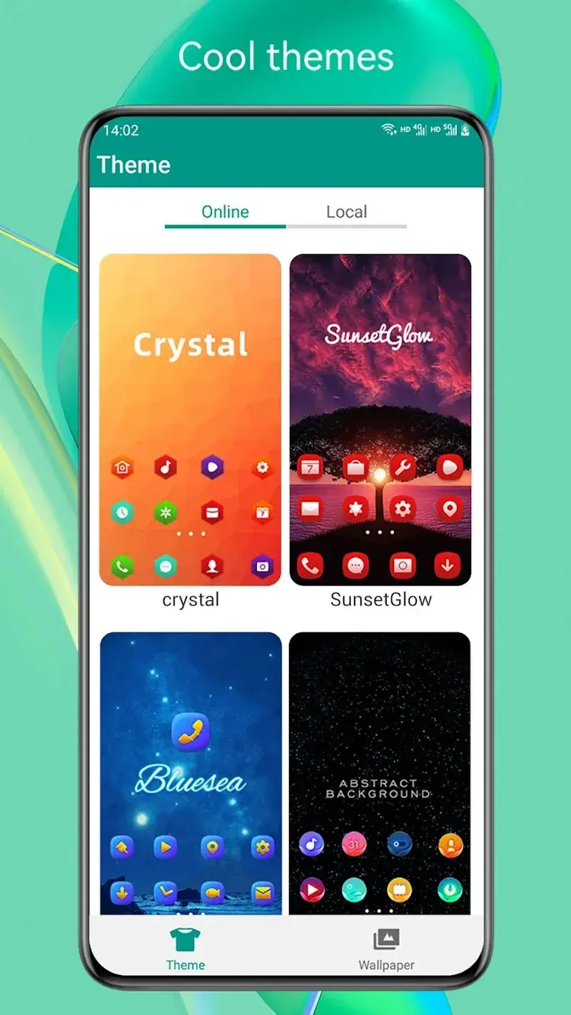 Super P Launcher screenshot 1
