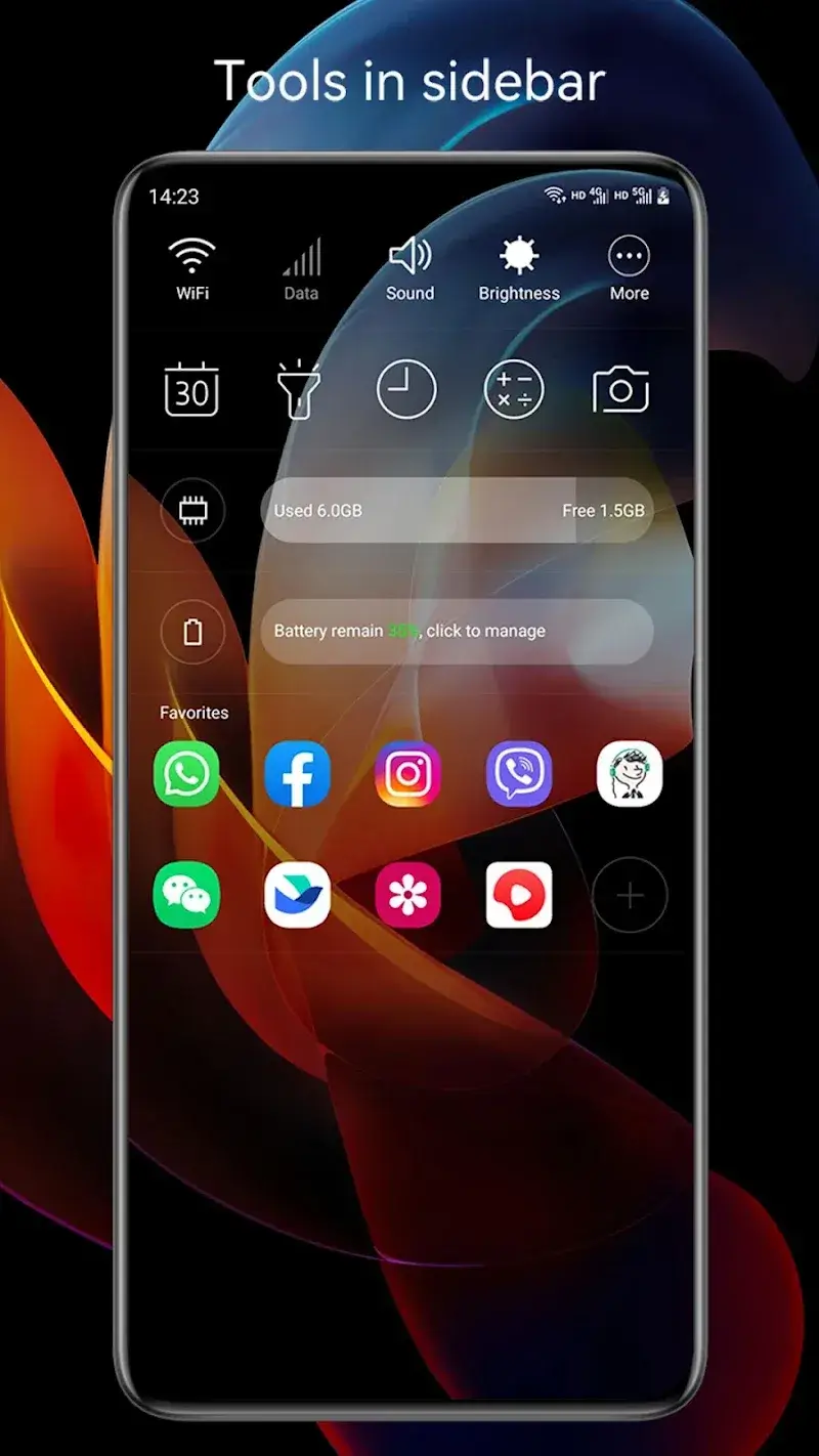 Super P Launcher screenshot 1