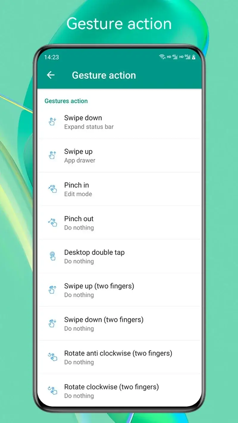 Super P Launcher screenshot 1