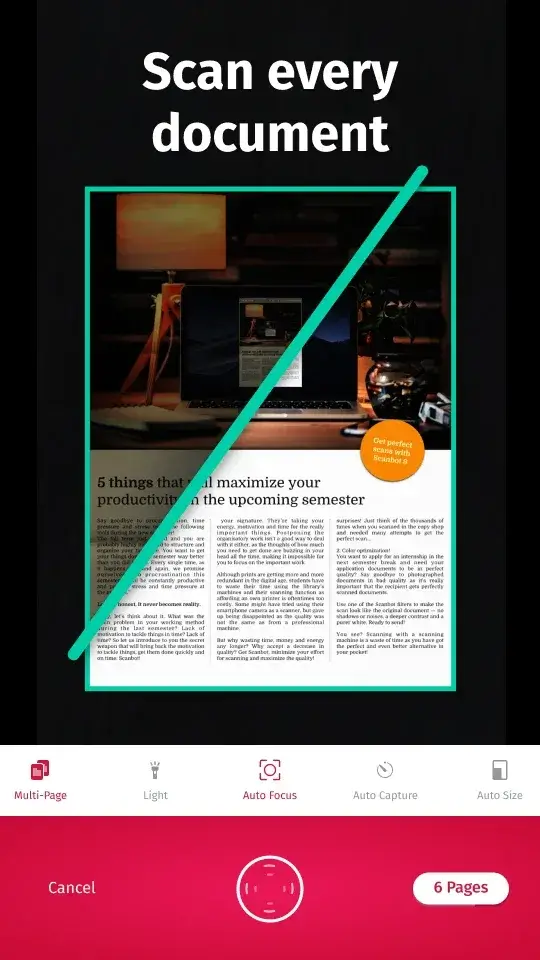 SwiftScan screenshot 1