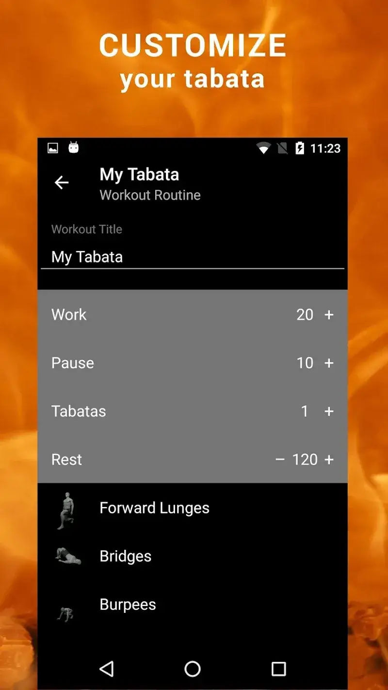 Tabata HIIT screenshot 1