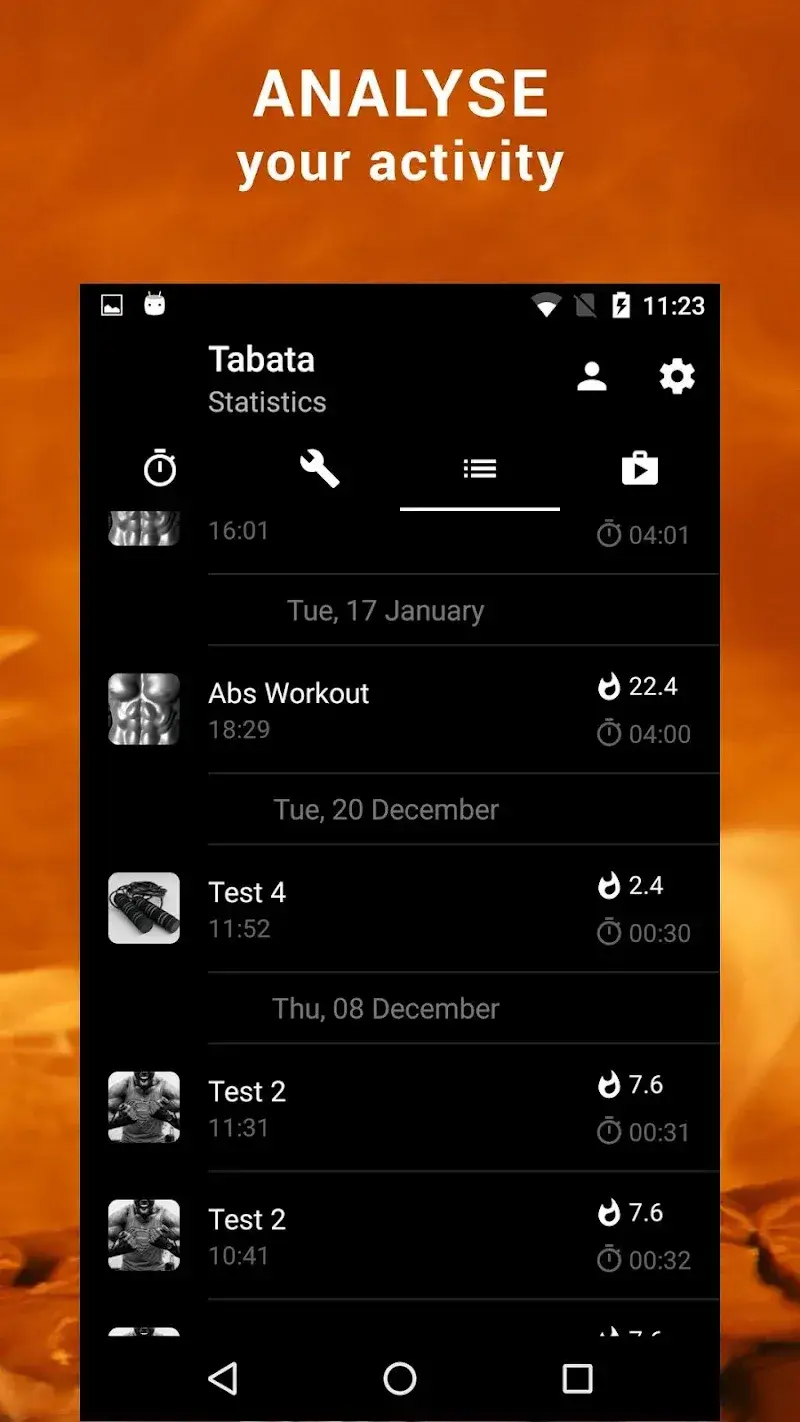 Tabata HIIT screenshot 1