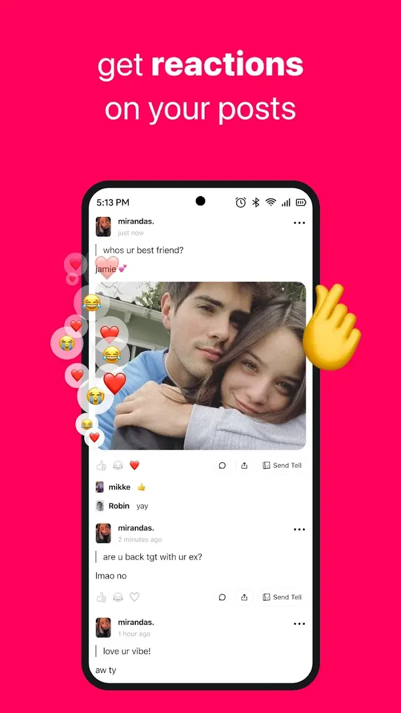 Tellonym: anonymous questions screenshot 1