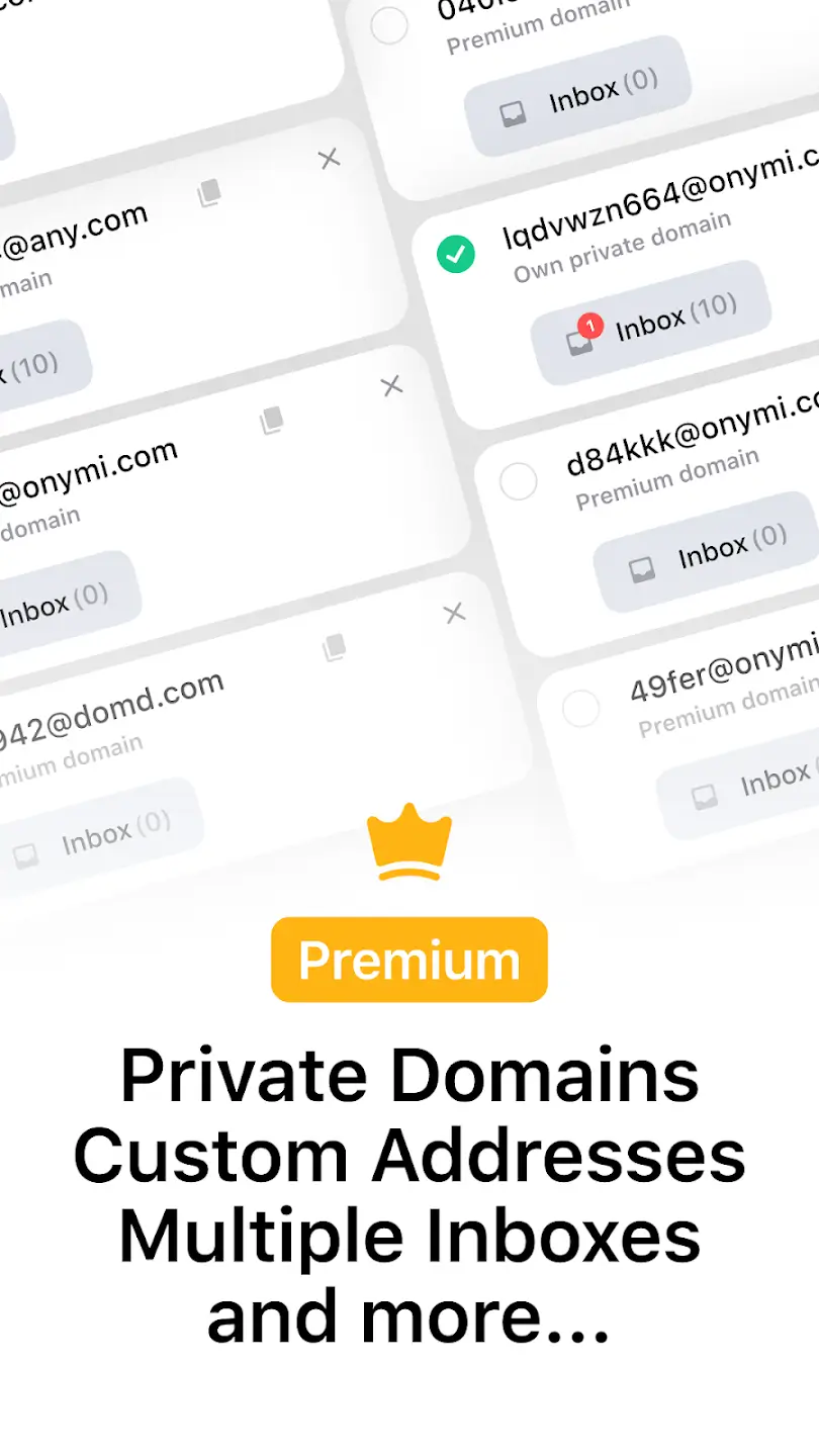 Temp Mail screenshot 1