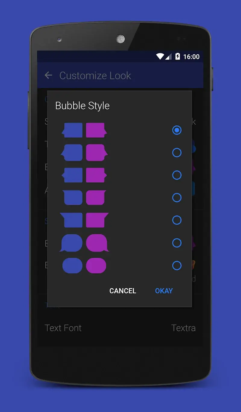 Textra SMS screenshot 1