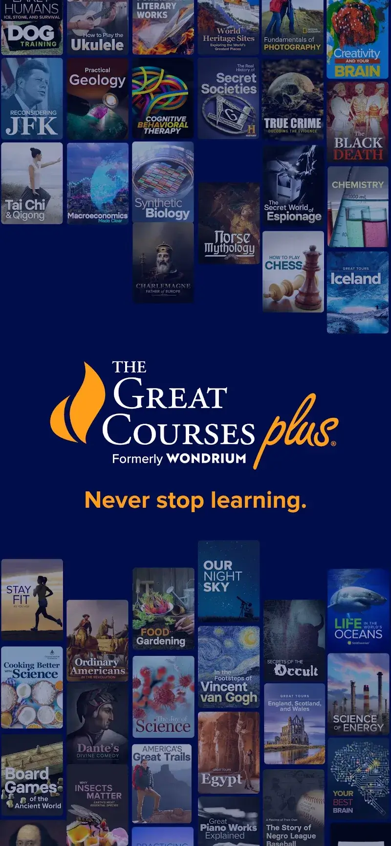 The Great Courses Plus screenshot 1